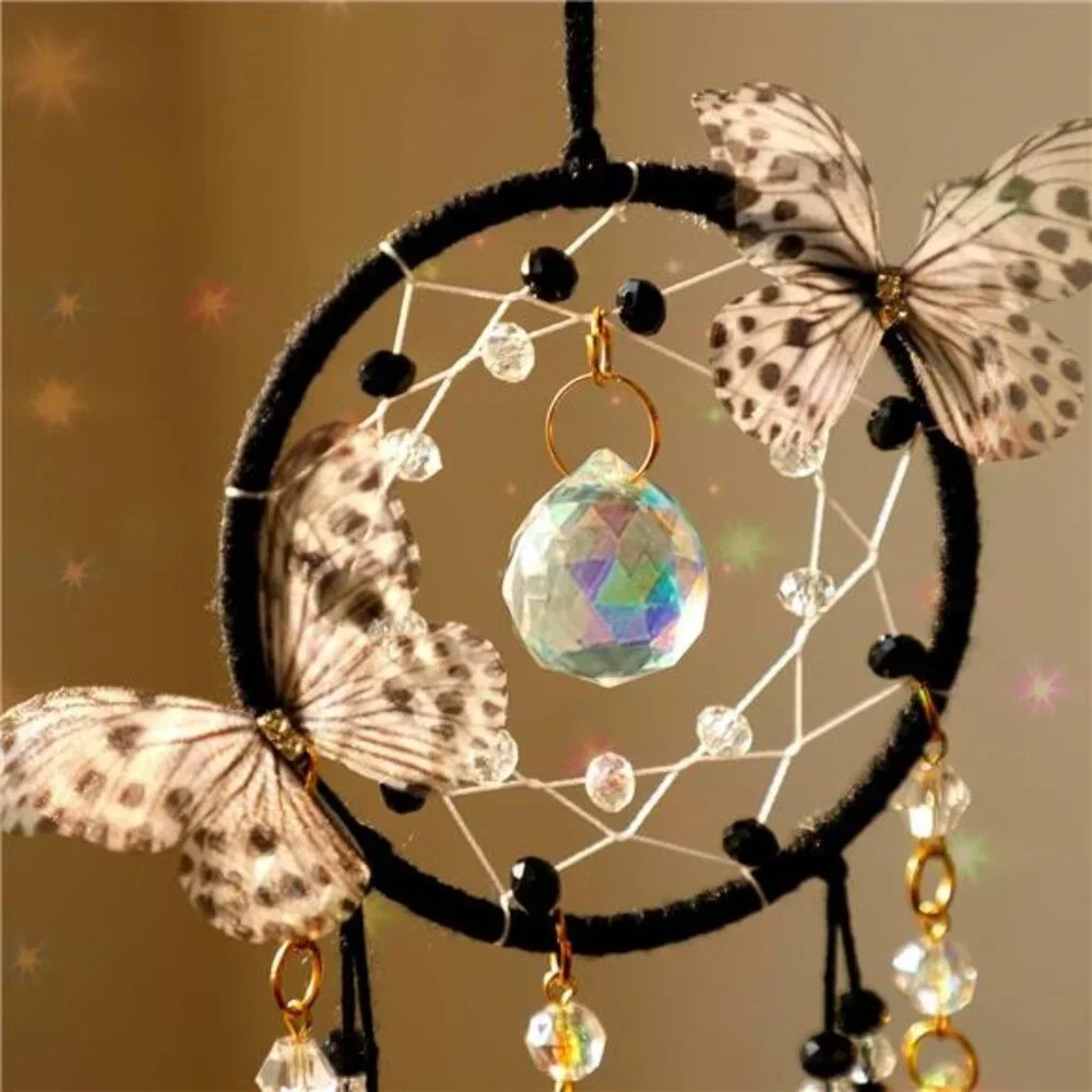 Butterfly Small Black Dream Catchers